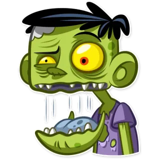 Z For Zombie telegram stickers
