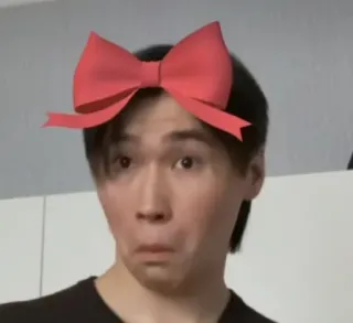 😁 6016dc69 wajah, orang, pita, imut whatsapp sticker