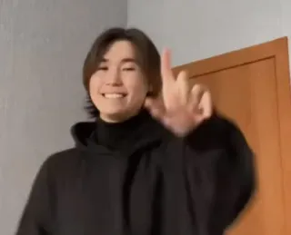 😁 8e4fd8ec jari tengah, ofensif, gestur whatsapp sticker