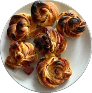 🌟 8d66aa24 음식, 빵, 베이킹, 제과, 달콤한, 맛있는 telegram sticker