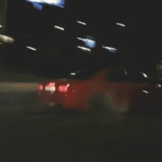 🤨 0c43249c Auto, Fahrzeug, Nacht, Straße, Transport, Automobil whatsapp sticker