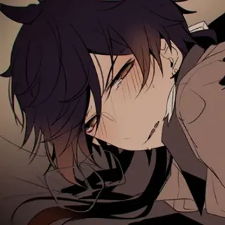 🥵 009360be 애니메이션, 만화, 일러스트, 미술, 디지털 아트, 캐릭터 telegram sticker