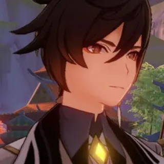 🤨 79e1aafb Zhongli Genshin Impact 종려, 원신, 캐릭터, 애니메이션, 게임 telegram sticker