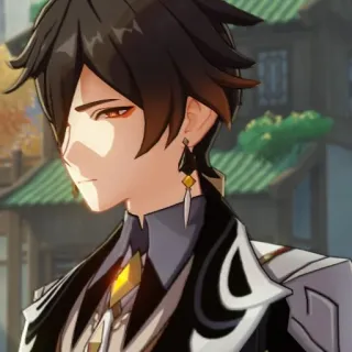 💰 4cd2fcee Zhongli Genshin Impact Видеоигра, Аниме, Персонаж, Genshin Impact, Чжун Ли whatsapp sticker