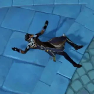 ☠️ 56bc7a2e Zhongli Genshin Impact anime, game, character, zhongli, genshin impact telegram sticker