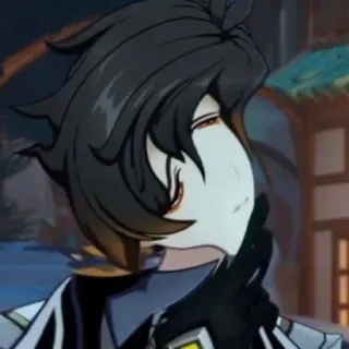 🥴 65750f72 Zhongli Genshin Impact anime, game, zhongli, genshin impact, character telegram sticker