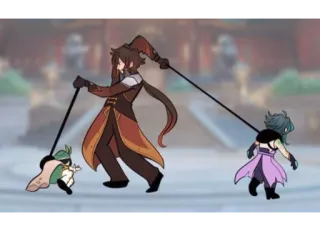 🦮 9b1ccb5a Genshin Impact video game, character, anime telegram sticker