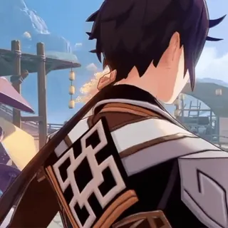 🪨 952deca8 Zhongli Genshin Impact чжун ли, геншин импакт, видеоигра, персонаж, гео, ли юэ telegram sticker