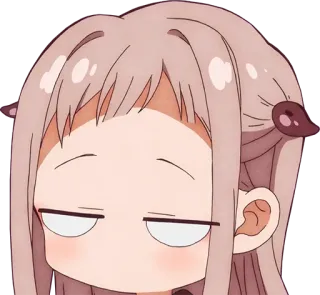 😶 d2a5c341 Аниме, Манга, Девушка, Чиби, Милый, Выражение telegram sticker