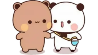 🫖 a28efab7 niedźwiedzie, kreskówka, słodkie, zwierzęta, kawaii telegram sticker