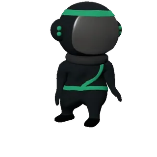 🙃 1730a588 phi hành gia, vũ trụ, nhân vật, đen, xanh lá cây, bộ đồ vũ trụ telegram sticker