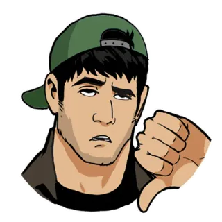 Злой и дерзкий telegram stickers