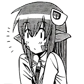 🐍 58907ec1 Anime, Manga, Dessin animé, Personnage, Illustration, Kawaii whatsapp sticker