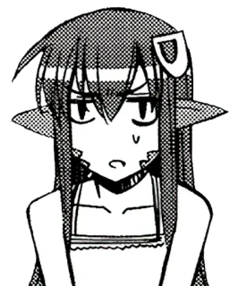 🐍 61d0ebb9 Miia Monster Musume miia, monster musume, anime, fille, serpent, mignon whatsapp sticker