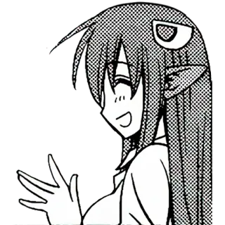 🐍 98ed4785 Animé, Manga, Fille, Personnage, Dessin animé whatsapp sticker