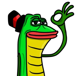 Слепой Змей 2 by @TGSHAvKAT whatsapp stickers