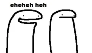 😆 38c5741d heheheh heh ミーム, 面白い, キャラクター, へへ telegram sticker