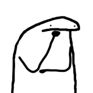 🤔 52e668c1 棒人間, 漫画, イラスト, ミーム telegram sticker