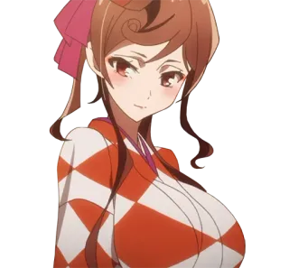 😊 efac87b2 อนิเมะ, ผู้หญิง, ตัวละคร, ภาพประกอบ, ผู้หญิง, มังงะ telegram sticker