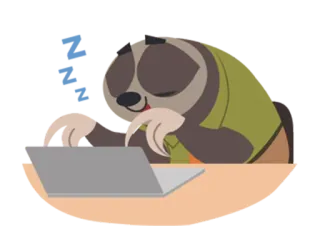 動物方城市動態貼圖 telegram stickers