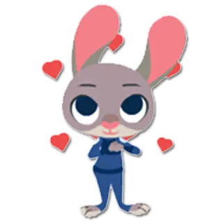 Zootropolis FB telegram stickers