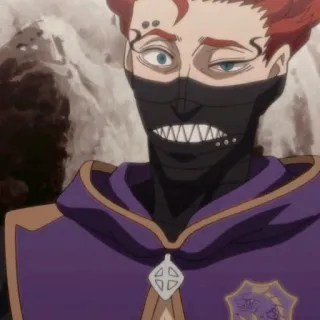 .Зора от. ➦ @BlackClover0912 telegram stickers