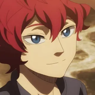 🦴 4d75cce9 Leopold Vermillion Black Clover 动漫, 巫师, 法师, 火, 利奥波德 telegram sticker