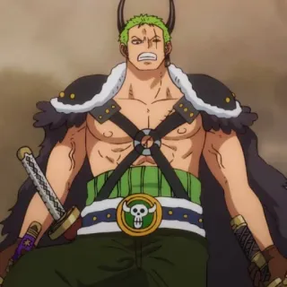 Roronoa Zoro @StickersofAnime telegram stickers