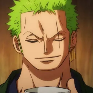 Roronoa Zoro @StickersofAnime telegram stickers