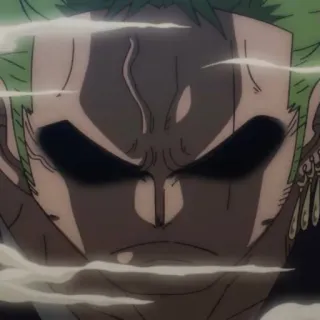 😡 76c1e5fb Zoro One Piece Anime, One Piece, Espada, Roronoa Zoro, Pirata telegram sticker