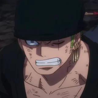 🧩 7eaac912 Roronoa Zoro One Piece Anime, Espadachín, Pirata, Roronoa Zoro, One Piece telegram sticker