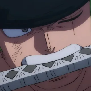 🧩 d24984e0 Roronoa Zoro One Piece Anime, Espada, One Piece, Pirata, Zoro, Roronoa telegram sticker