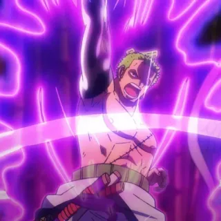 Roronoa Zoro @StickersofAnime whatsapp stickers