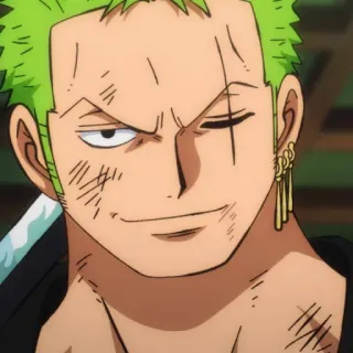 Roronoa Zoro @StickersofAnime telegram stickers