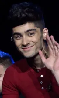 🥨 12e3a61a Zayn Malik Zayn Malik, singer, celebrity, one direction, wave whatsapp sticker