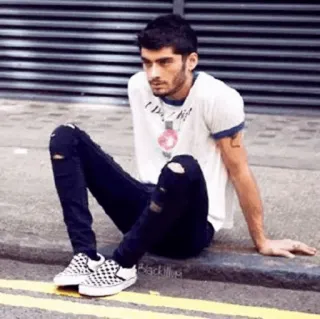 🥖 20a6b4b1 Zayn Malik Zayn Malik, celebrity, singer, one direction, person whatsapp sticker