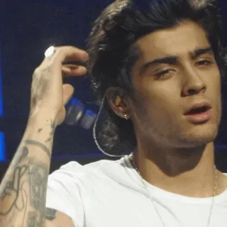 🦑 5bd13112 Zayn Malik singer, celebrity, music, person, portrait whatsapp sticker