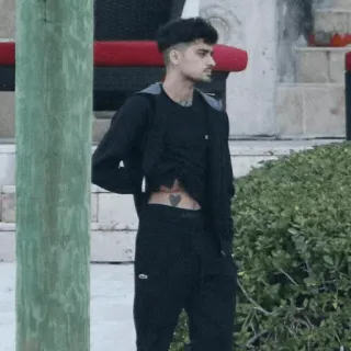 🐥 6c9ec245 man, celebrity, fashion, style, tattoo whatsapp sticker