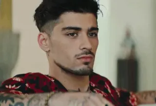 👾 a56c26ab Zayn Malik celebrity, singer, pop star, handsome, man, tattoo whatsapp sticker