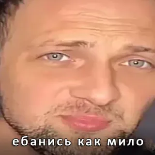 🥺 6a0cb6e5 ебанись как мило telegram sticker