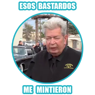 🙄 d8d7a372 ESOS BASTARDOS
ME MINTIERON pria, marah, mobil, meme, spanyol telegram sticker