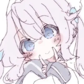 🎀 4447ffe0 动漫, 卡通, 可爱, 萌, 女孩, 漫画 telegram sticker