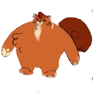 😾 9449fa3d kucing, hewan, berbulu, oranye, kartun, hewan peliharaan whatsapp sticker