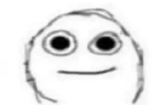 🙄 66051645 Cartoon, Zeichnung, Skizze, Abstrakt, Lustig, Figur telegram sticker