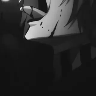 🀄 5a35fbdf Gewalt, Blut, düster, monochrom telegram sticker