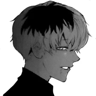 😏 7025ae38 Ken Kaneki Tokyo Ghoul อนิเมะ, มังงะ, Tokyo Ghoul, Ken Kaneki, กูล telegram sticker