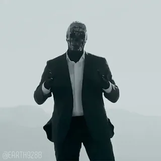 😘 d06effda @EARTH9288 suit, man, mask, instagram, earth9288 telegram sticker