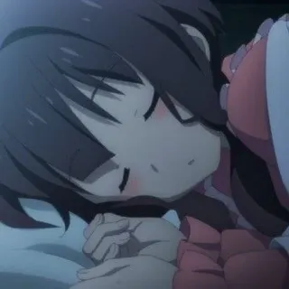 😪 980e1bcd Anime, Gadis, Tidur, Lucu telegram sticker