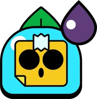 😓 c970f887 Sprout Brawl Stars Sprout, Brawl Stars, juego, personaje, videojuego, pegatina telegram sticker